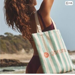 Gorjana Stripe Tote Bag